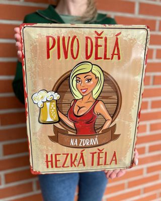 💪Fitness je fajn, ale... už jste zkusili pivo? 🍺 Tuto ceduli a mnoho dalších naleznete na našem webu. Odkaz najdete na...